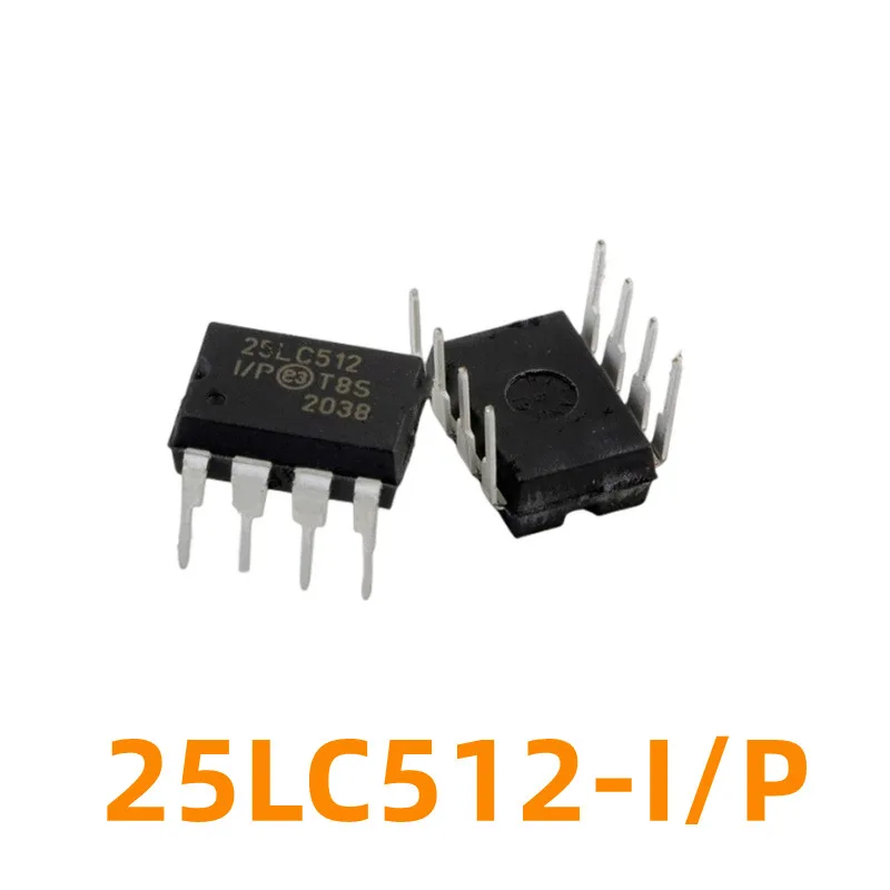 Последовательный оригинальный спот, память 25LC512-I/P 25LC512 DIP8 PIC, 1 шт.