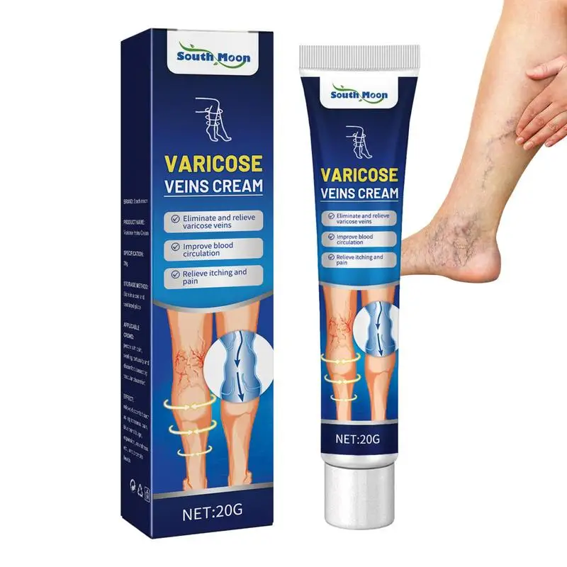 

Varicose Vein Cream Anti Varicose Vein Soothing Leg Balm Varicose And Spider Vein Massage Treat For Legs Body & Arms