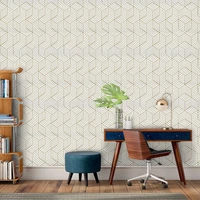 geometric hexagon wallpaper peel and stick wallpapers removable self adhesive wallpaper vinyl paper for bedroom home decoration