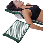Акупрессурный Коврик для йоги, набор для массажа, для снятия боли в спине, шее и расслабления мышц