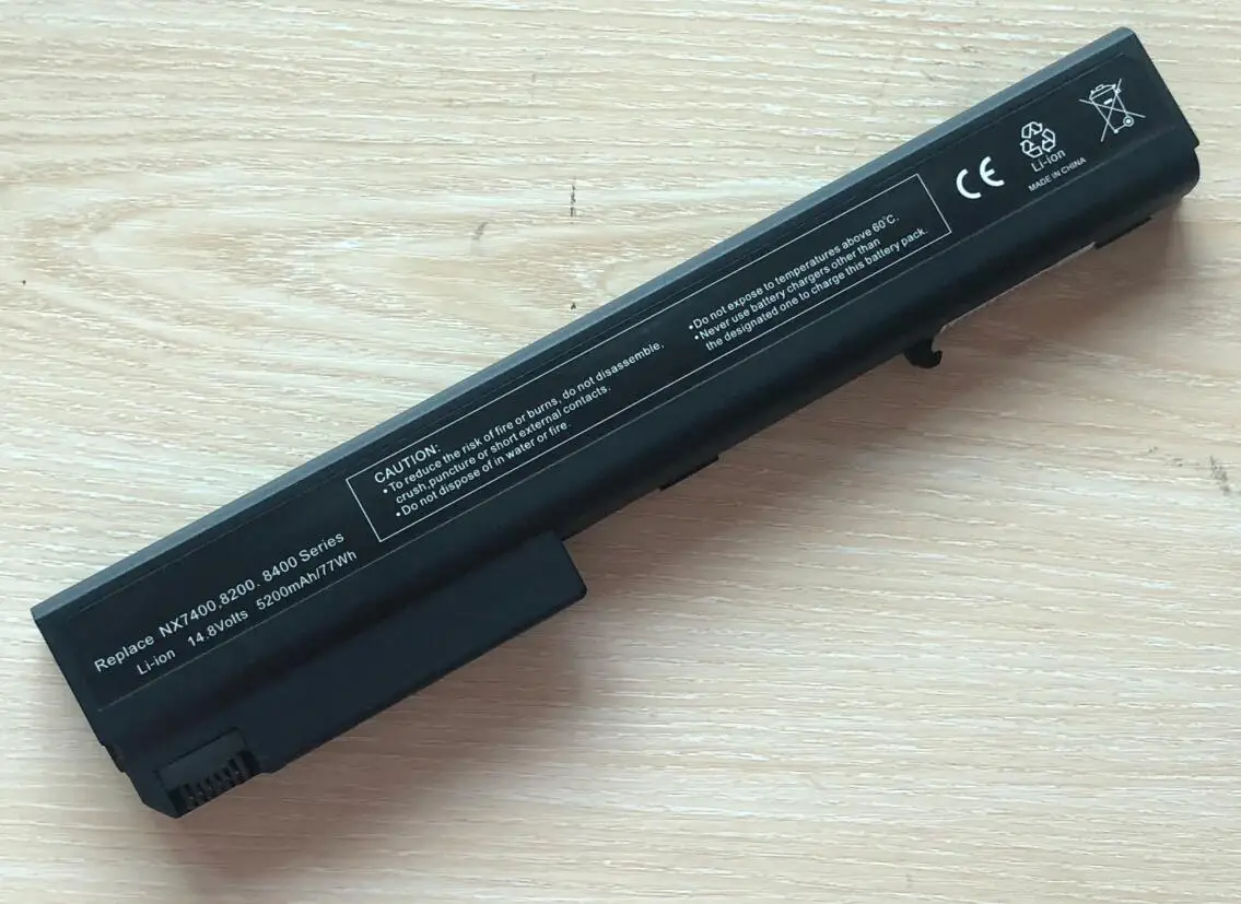 Аккумулятор для ноутбука HP Compaq 8 ячеек 14 в 8510p 8510w 8710p 6720t 7400 8200 8400 8500 8510 8700 Вт 8710 |