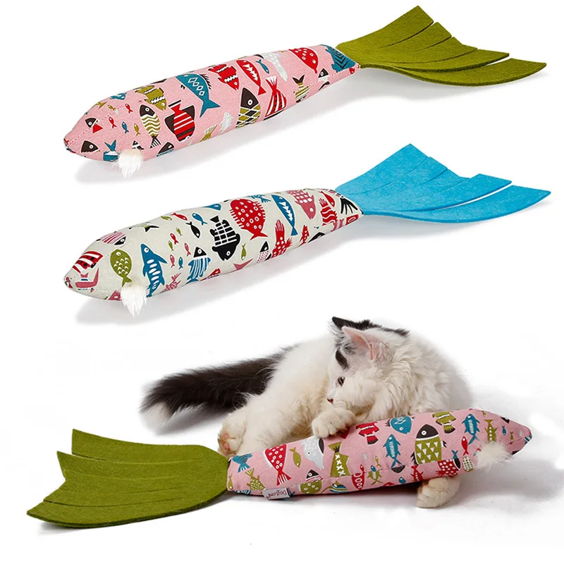 

Мягкая Реалистичная имитация рыбы, забавные движущиеся игрушки, интерактивные игрушки для кошек, жевательные игрушки для домашних животны...