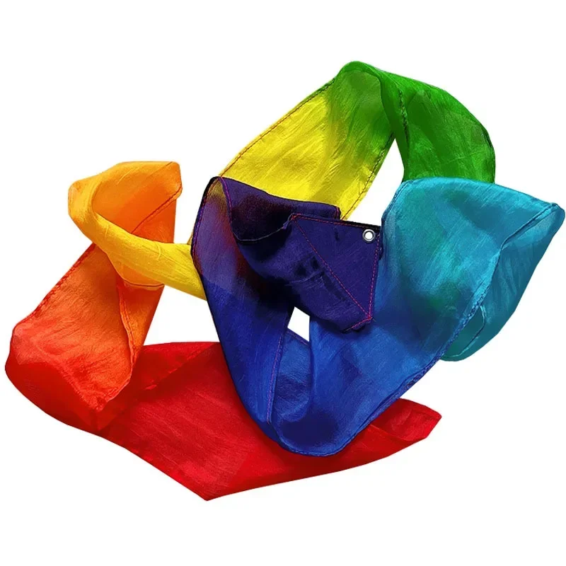 3 шт./партия шелковые ленты для гимнастики балета танец живота