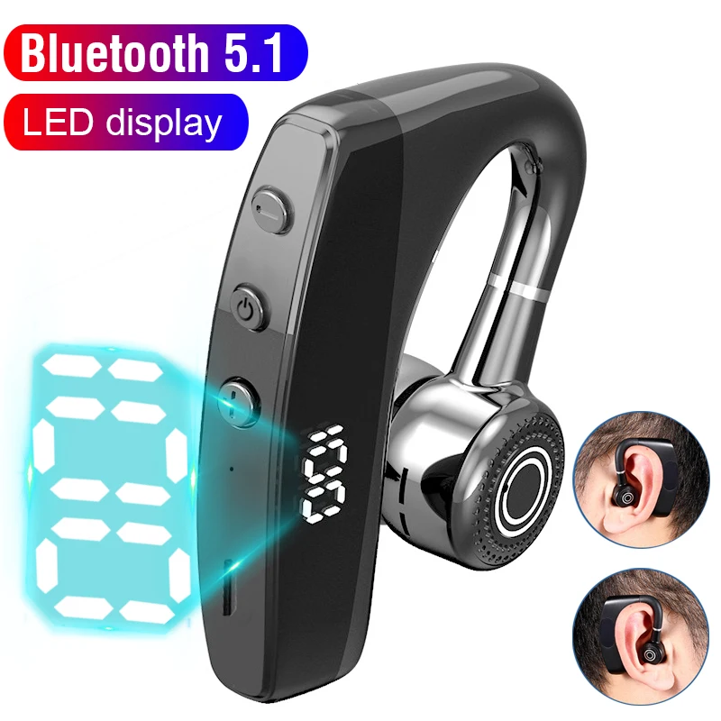 

2022 Wireless earphones with microphone for all smartphones, hands-free sports headphones with Bluetooth connection microphone