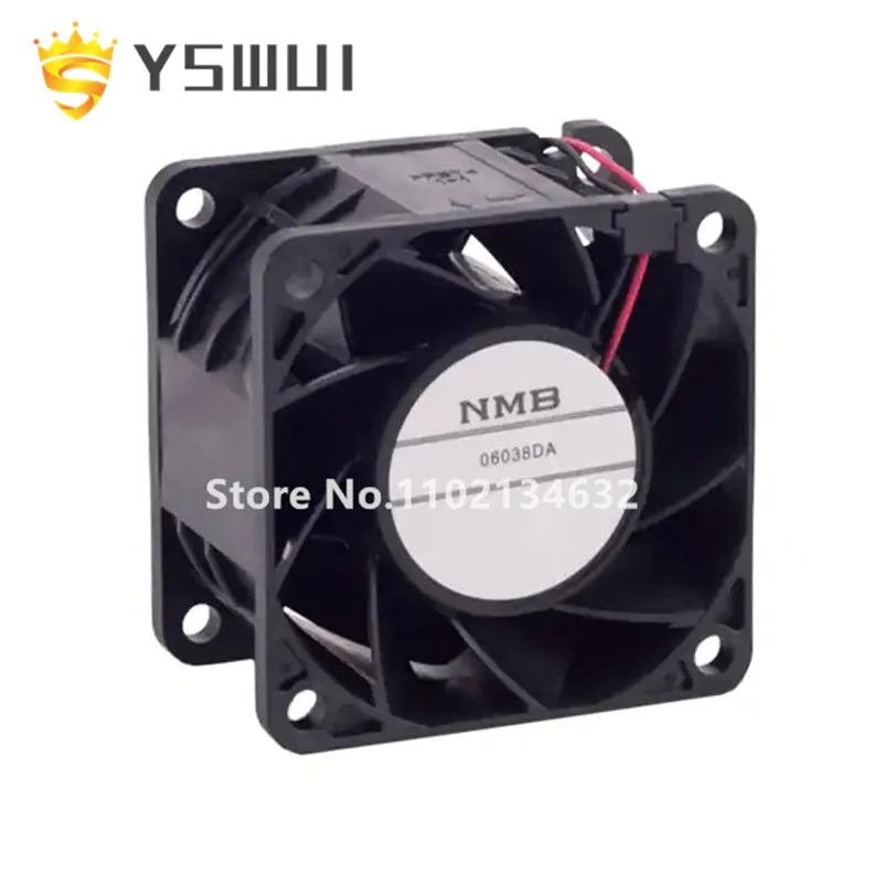 

06038DA-12Q-EA-D0 Originl FAN 12VDC 60X38MM 2WR 13000 RPM