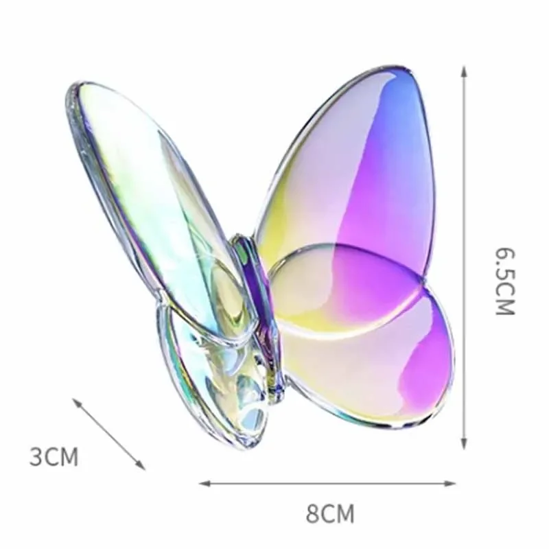 Статуэтки мини-бабочки роскошные поделки украшения для гостиной дома книжной