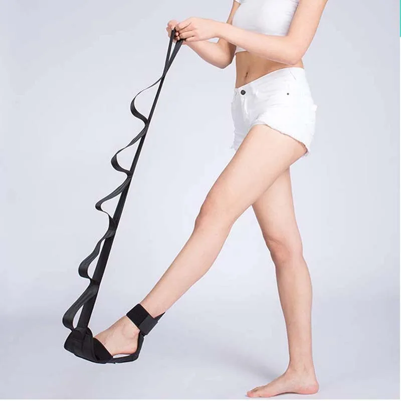 

Stretching Leg For Stretching Bands And Belt Ankle Loops With Belts Leg Stretch Strap Foot Stretcher Assist Yoga