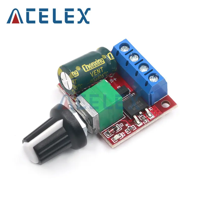 5A 90W PWM 12V Φ Module 4 5 V-35V Регулируемый регулятор скорости переключатель регулятора 24V |