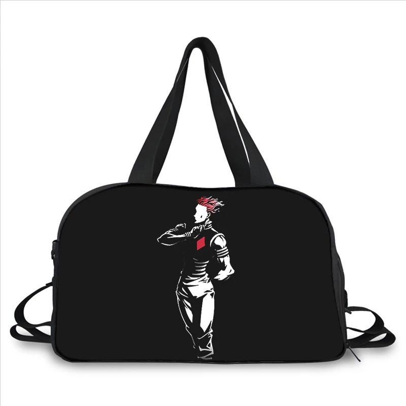 HUNTER×HUNTER Anime 3D printing fashion trend portable large capacity multi-function messenger bag travel bag