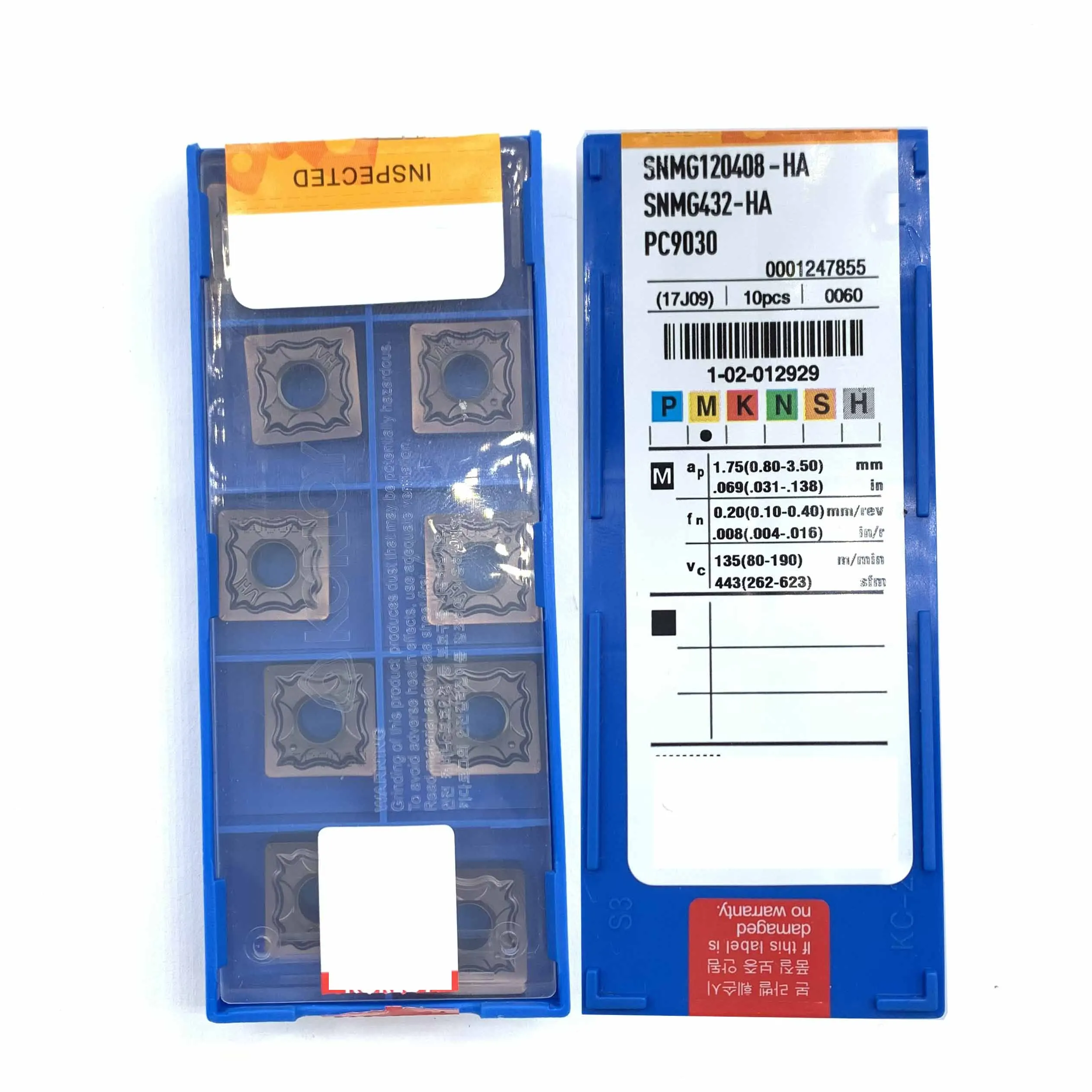 

10 шт., Индексируемые пластины для резцов цилиндрической формы