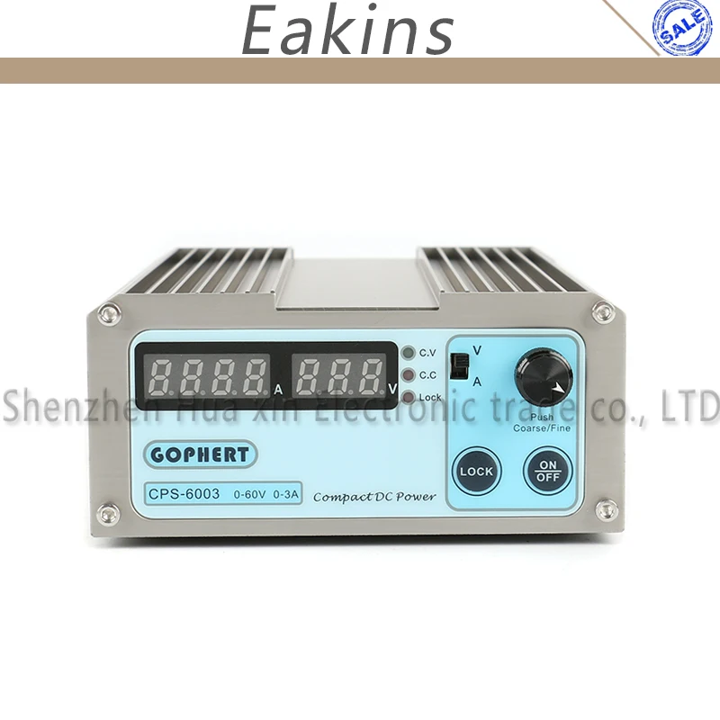 

Высокоточный компактный цифровой Регулируемый импульсный источник питания постоянного тока, 60 В, 3 А, OVP/OCP/OTP, с низкой мощностью 110-220-240 В переменного тока