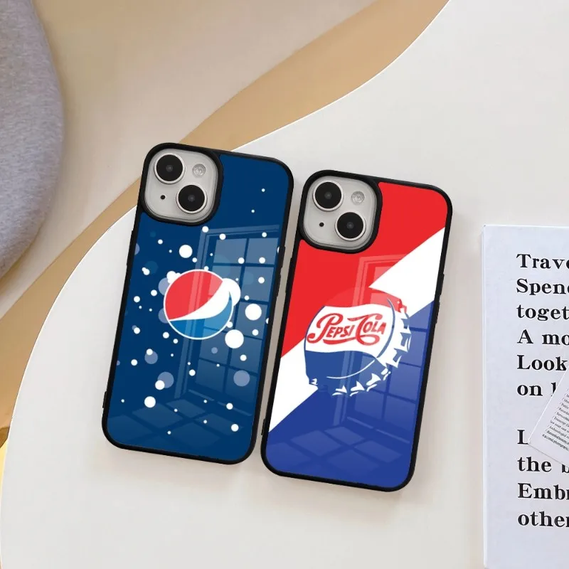 

Originality Soda Art P-Pepsis Phone Case For Iphone 14ProMax 11 12 13 Pro Xs Max Mini Xr X 7 8 6 6s Plus PC+TPU Coque
