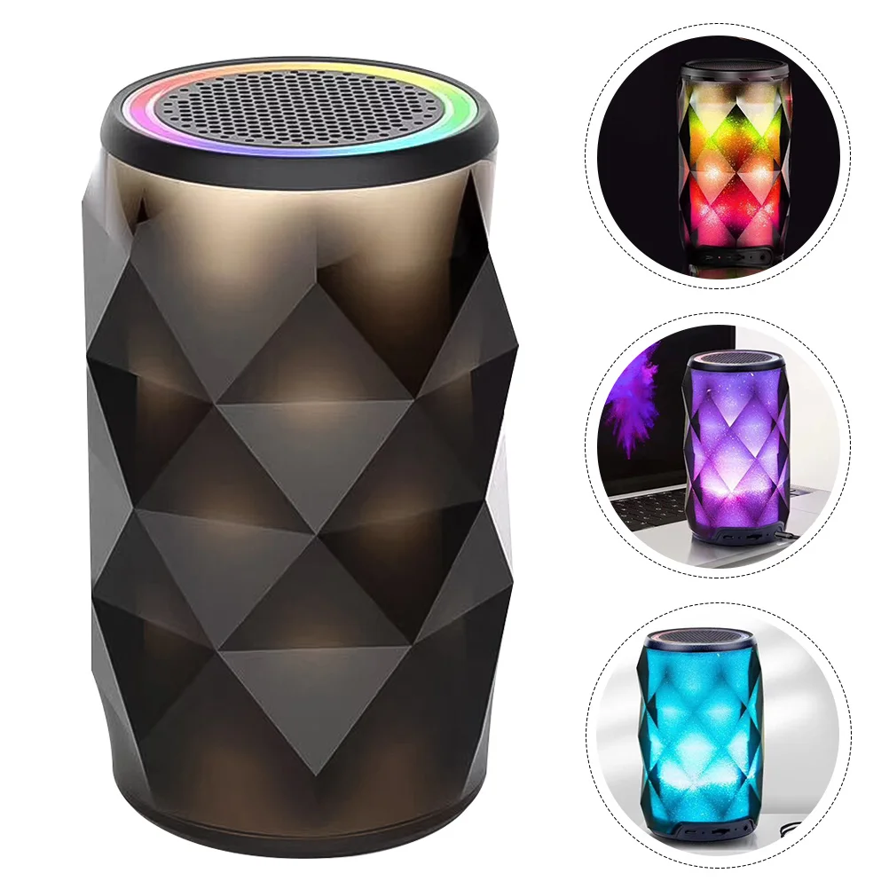 

Colorful Bluetooth Speaker Speaker Wite Wireless Soundbox Magical LED Desktop Speaker Mini Speakers Mini Desktop Speaker