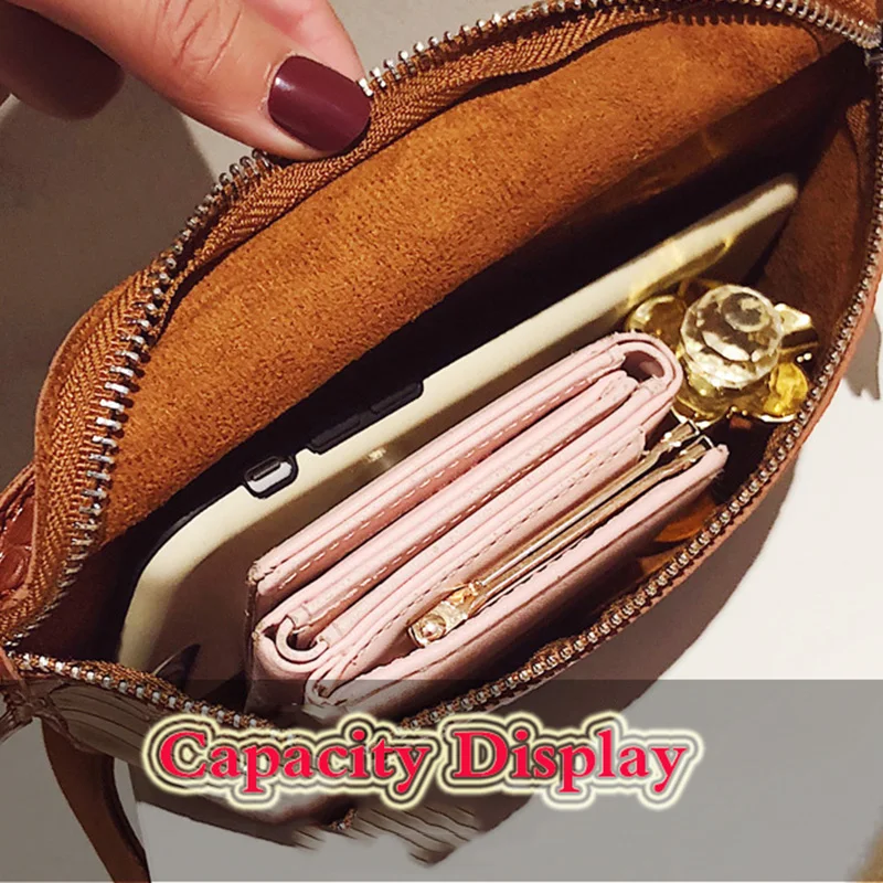 Повседневная поясная сумка для женщин забавная кожаная сумочка из кожи