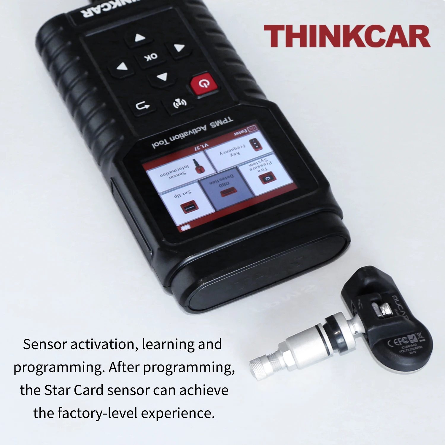 Фото Сервисный датчик давления в автомобильных шинах THINKCAR T90 Программатор TPMS Инструмент для диагностики давления в автомобильных шинах Сервисный инструмент датчика TPMS №4