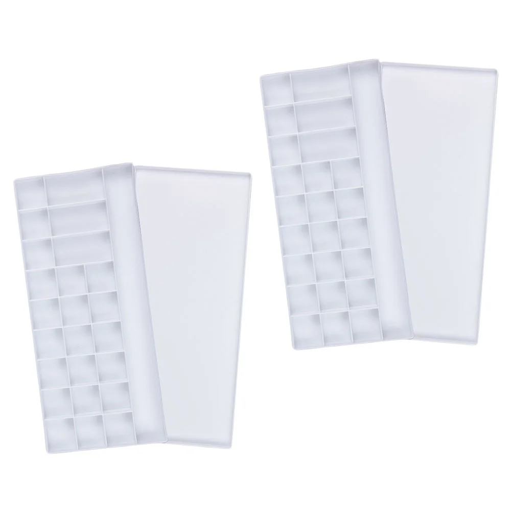 

2pcs Pigment Mixing Trays Pigment Mixing Plates Children Art Painting Supplies