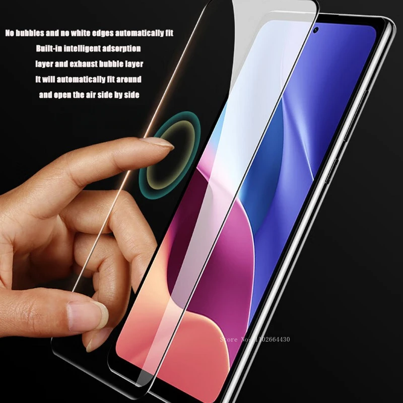 4 шт. закаленное стекло высокой четкости с защитой от синего света для VIVO IQOO 7 9 10 11