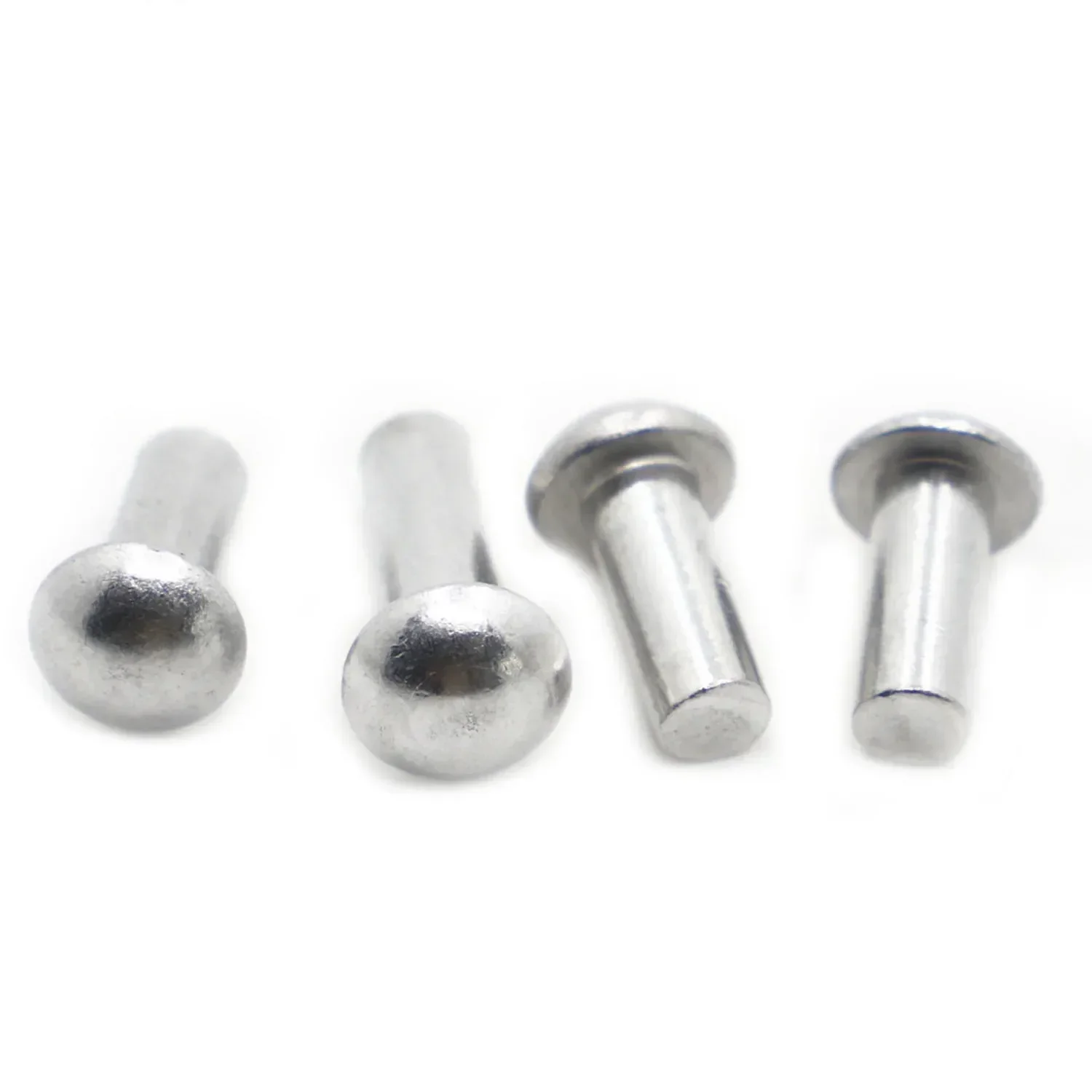 

10-50 шт. GB867 Полукруглая твердая заклепка с круглой головкой, перкуссивная алюминиевая заклепка M2 M2,5 M3 M4 M5 M6 M8