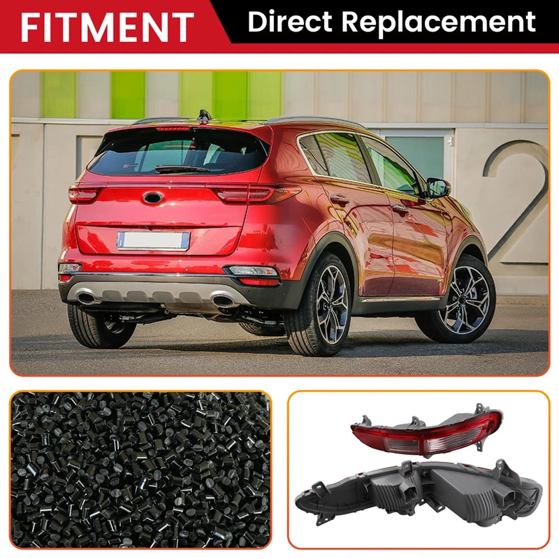 Задняя внутренняя фонарь задняя в сборе 92406-D9200 92405-D9200 92406D9200 92405D9200 для Kia Sportage 2017-2019