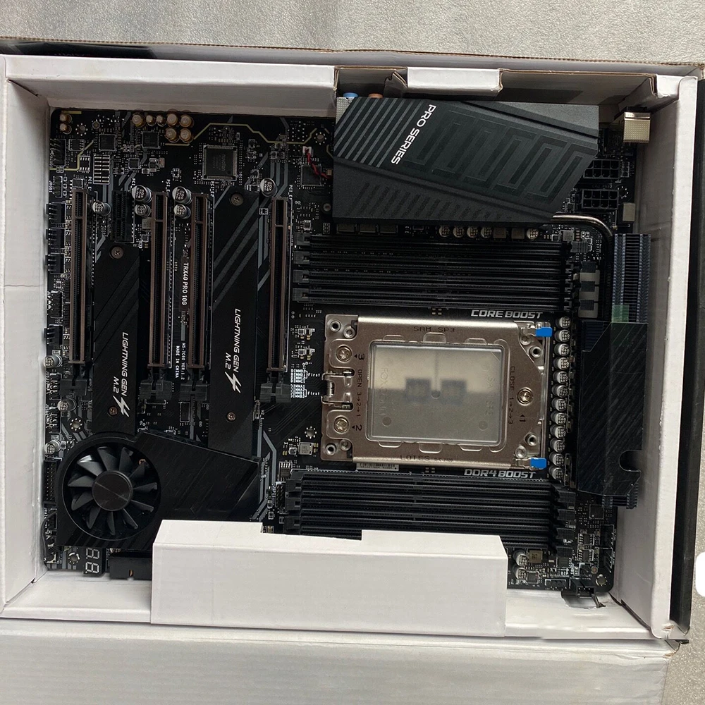 

TRX40 PRO 10G New For MSI ATX Desktop Board TRX40 Socket sTRX4 DDR4 SATA3 Supports 3rd Gen AMD Ryzen Threadripper Processors