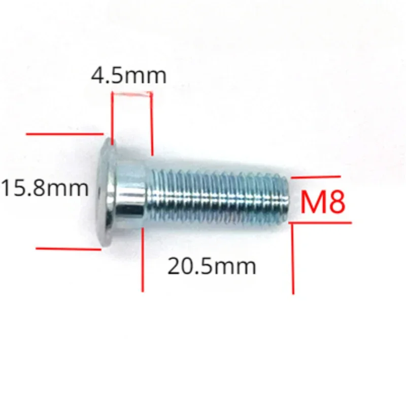 

Винты для тормозного диска/ротора мотоцикла, болты M8 * 1,25 мм * 25 мм, рычаг из углеродистой стали 8,8, универсальный для H...