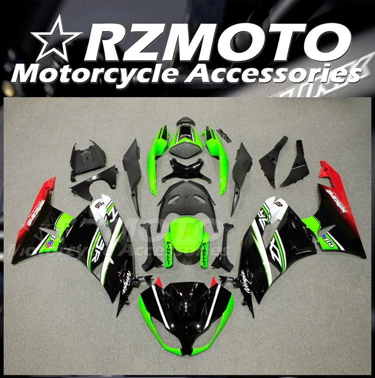 Новый комплект обтекателей из АБС-пластика подходит для Kawasaki Ninja ZX-6R 636 ZX6R 2009 2010 2011