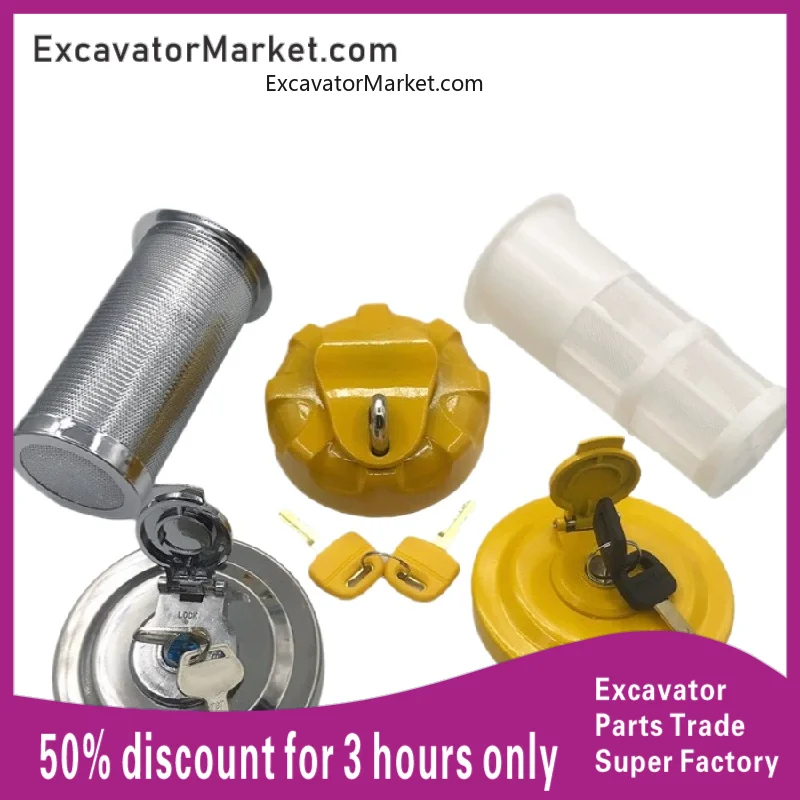 Запасной экскаватор для SmallPC120 130 200 220 240 300 360-6-7-8Крышка дизеля фильтр топливного