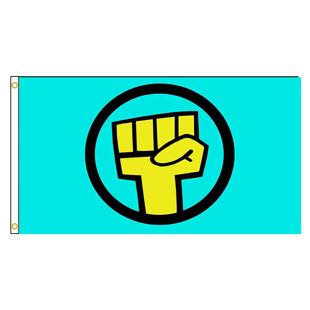 

90x150cm Gorillaz Flag Polyester Printed Band Banner For Decoration