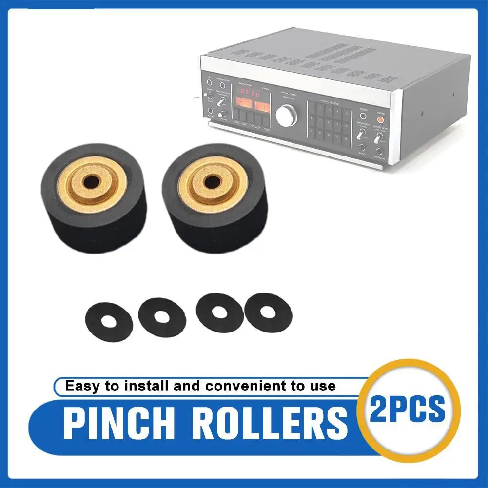 

Pinch Rollers FOR REVEX Cassette B215 / B710 and STUDER A721 / A710 Pinch Roller Kit