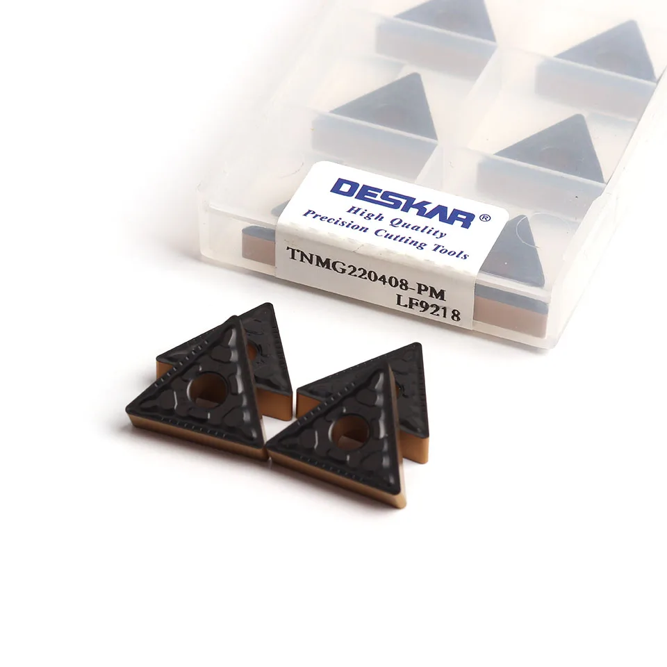DESKAR TNMG220408 PM LF9018 TNMG220412 полный запас высококачественных токарных инструментов с