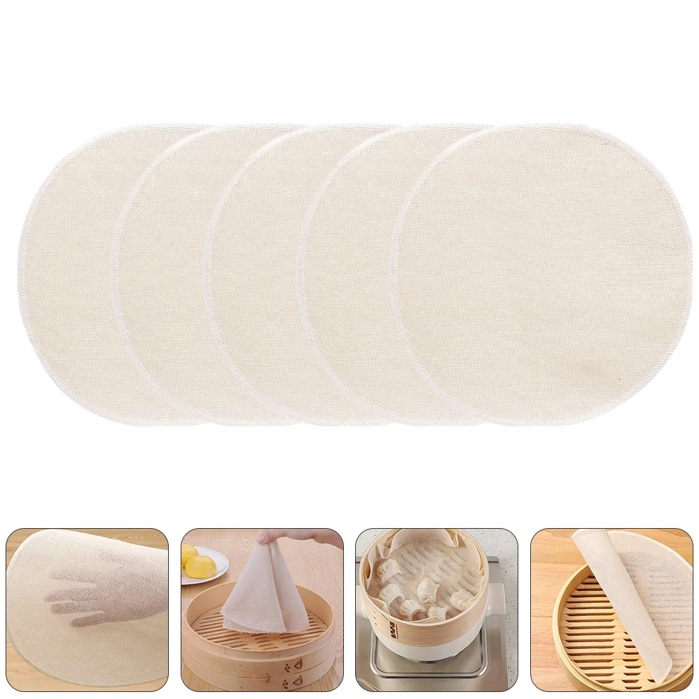 

1 Set Reusable Practical Durable Steamer Cloths Steamer Meshes Steamer Gauzes for Home