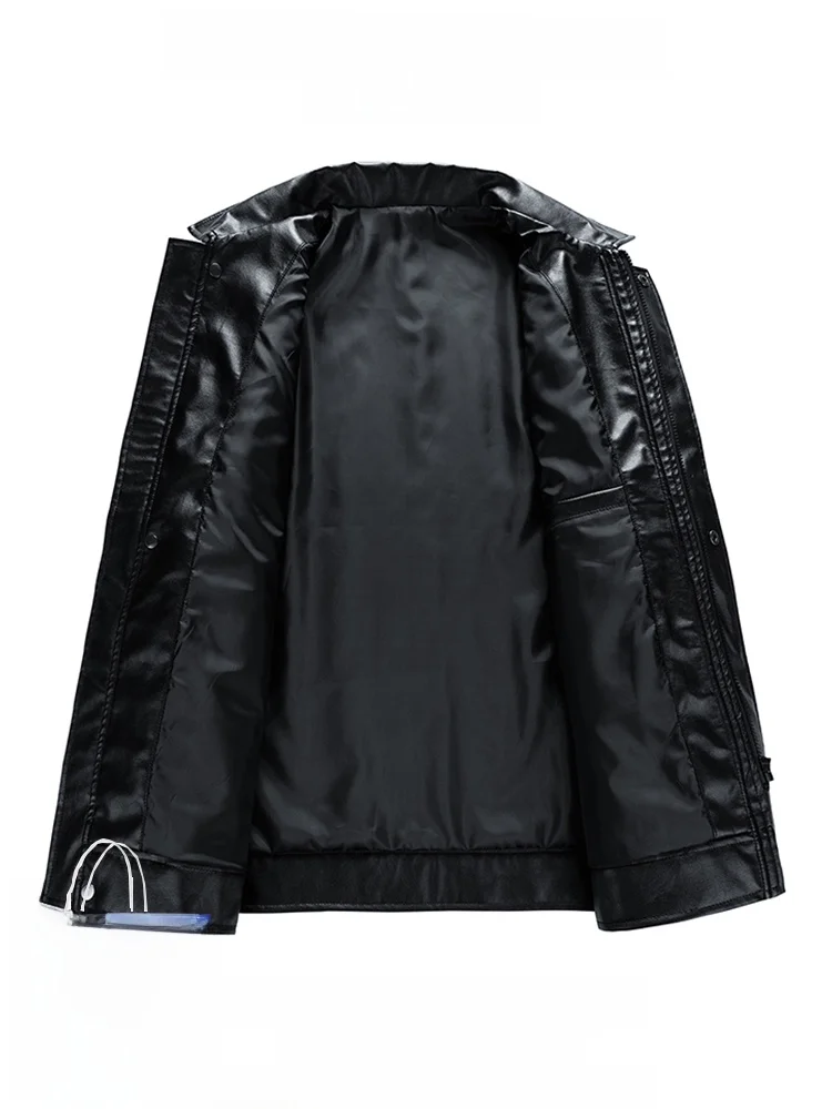 Мужская кожаная куртка Wassup Two весенне-осенняя модная брендовая бейсбольная форма