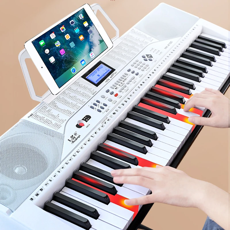 

Training Piano Keys Learn Multifunctional Electronic Piano Children Microphone Teclado Controlador Musical Instruments Consumer