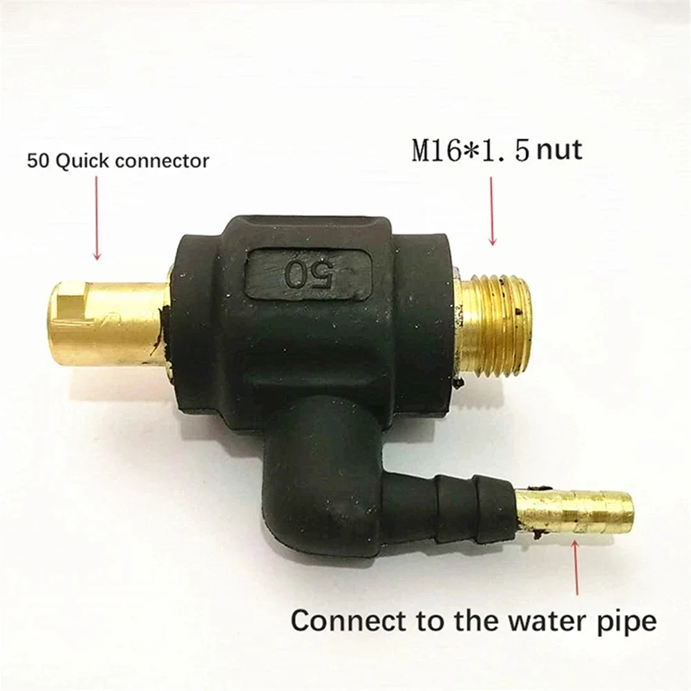 1 шт. M16 Tig горелка сварочный газ Dinse переходная гайка шарнирный разъем 10-25 35-50 50