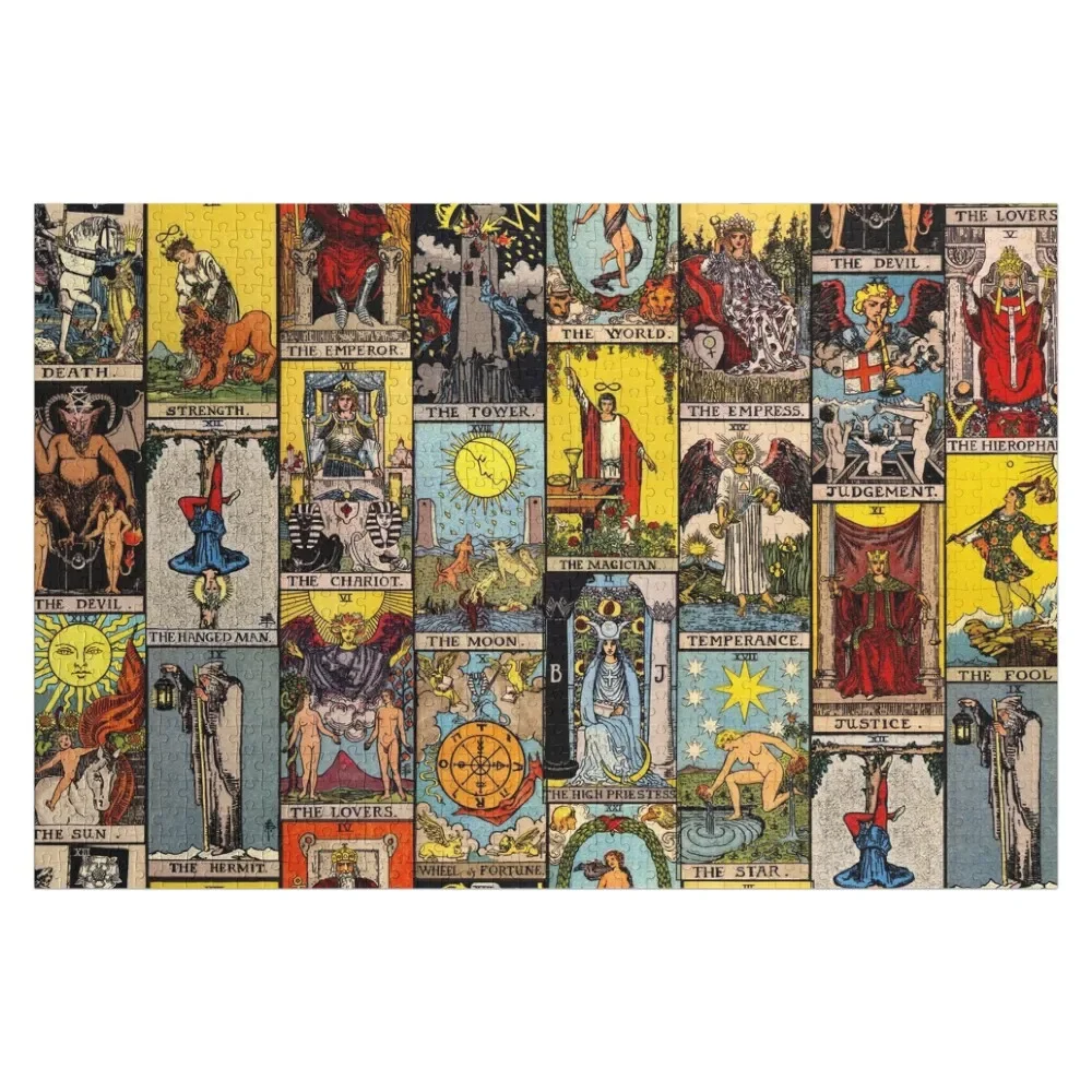 Старшие Арканы Таро Пазлы Искусства Головоломки На Заказ Фото Детские Игрушки