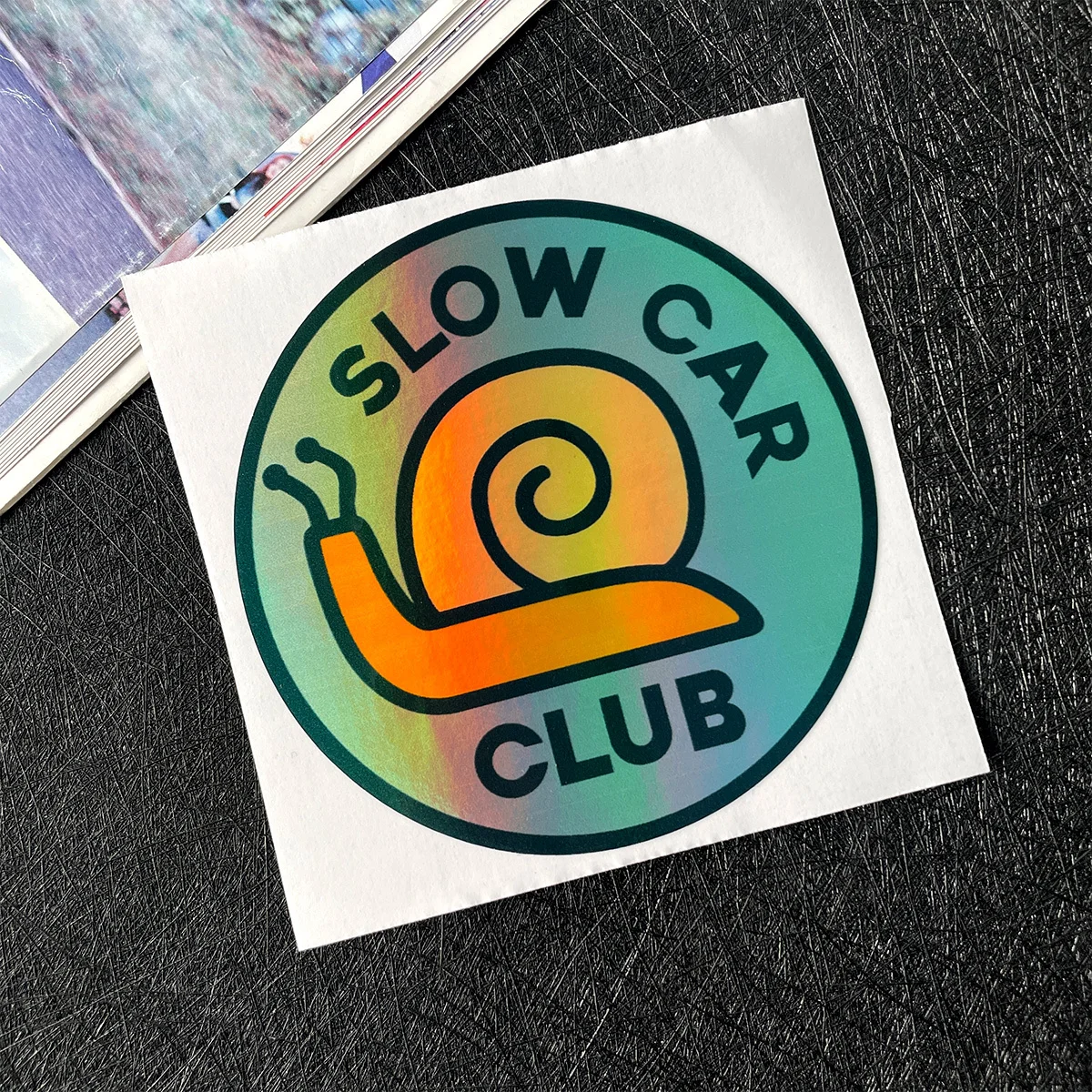 

Наклейка «Радужный Улитка» Для Клуба Slow Car, 1 Шт., Прочный Винил Для Декора Автомобиля/мотоцикла/заднего Стекла
