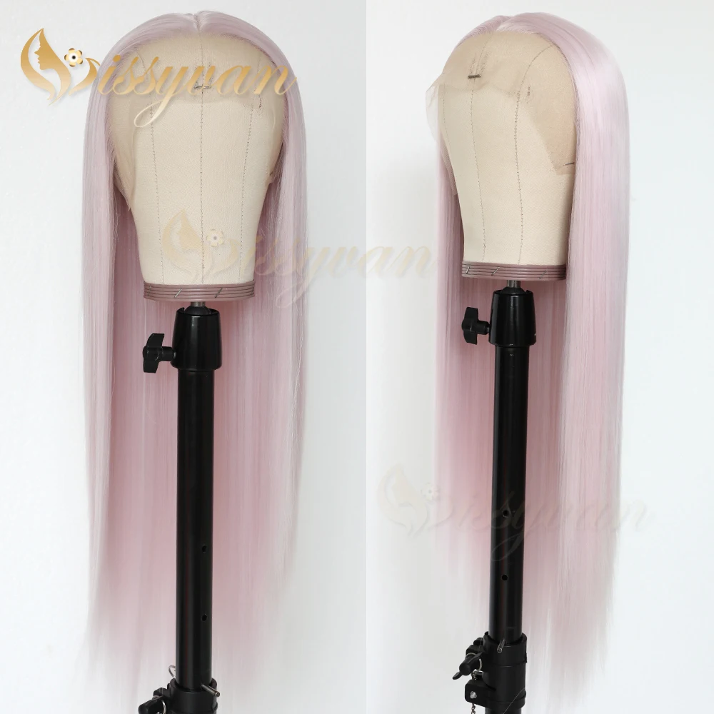 Synthetic Lace Front Wigs Glueless Heat Resistant Fiber Hair Wig For Black Women