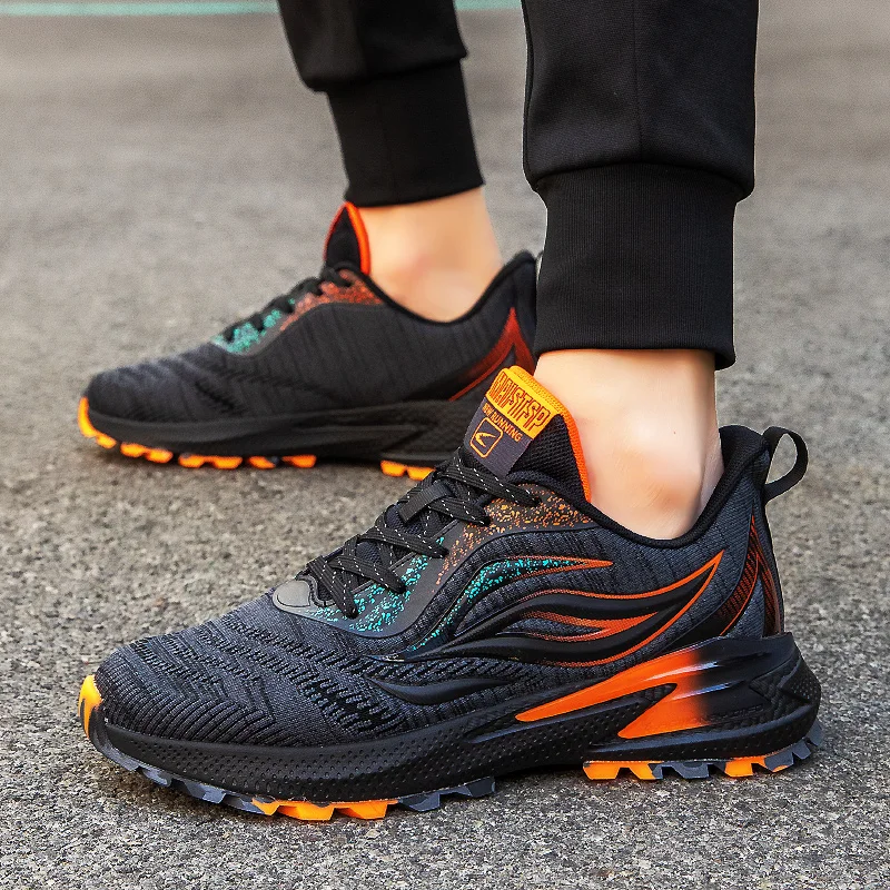 Golf Shoes Mesh Breathable Men's Golf Training Shoes Youth Fashion Running Shoes Men's Grass Non-Slip Walking Shoes