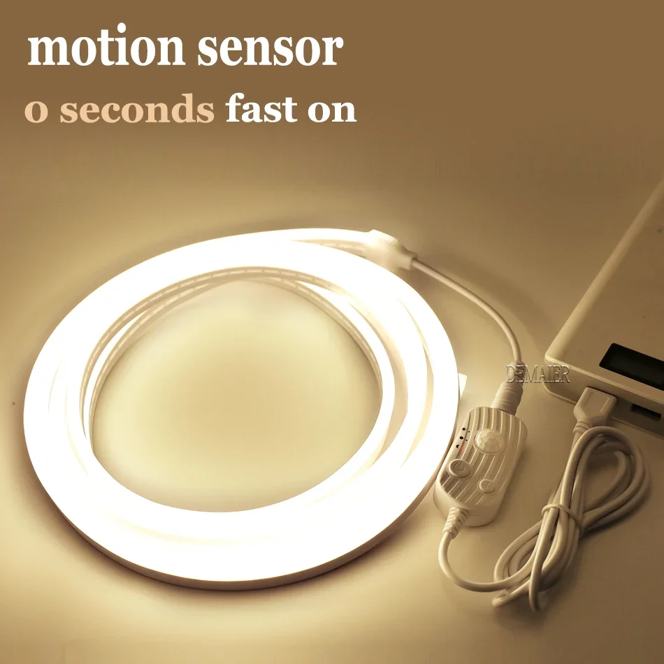 USB-Лента светодиодная беспроводная с пассивным ИК датчиком движения 5 В