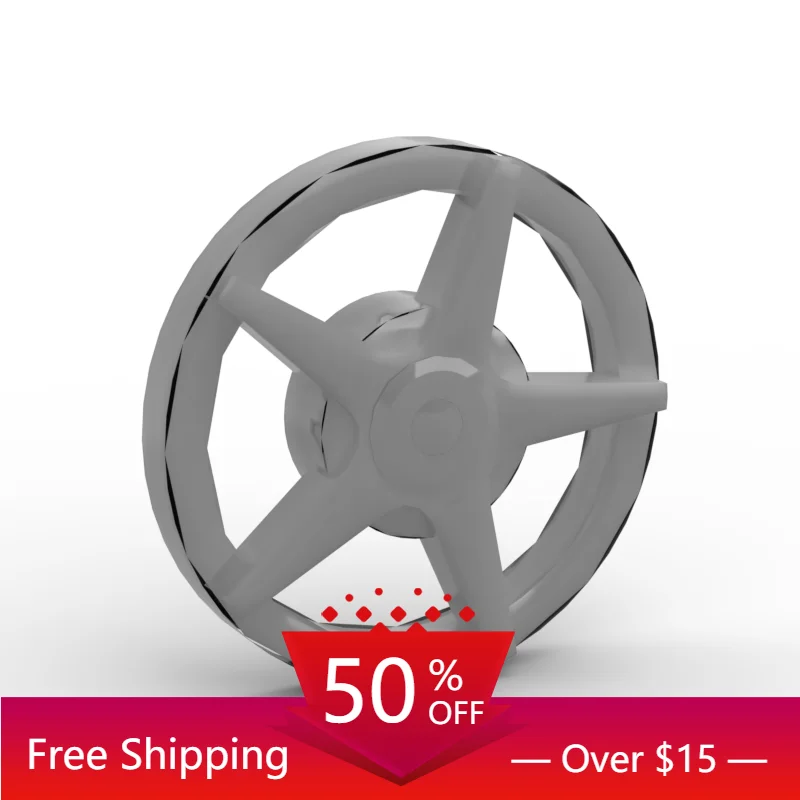 

10 шт., детали MOC 18978a, крышка колеса, 5 спиц для колеса, 18976 Совместимые Кирпичи, сборные строительные блоки «сделай сам», детская игрушка в пода...