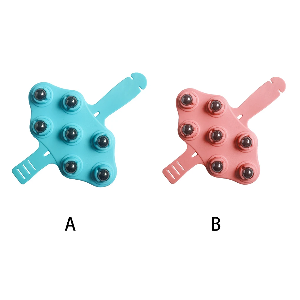 

Roller Ball Body Massage Glove Relaxation Anti-Cellulite Muscle Pain Relief Rolling Massagers Face Lift Tools Blue