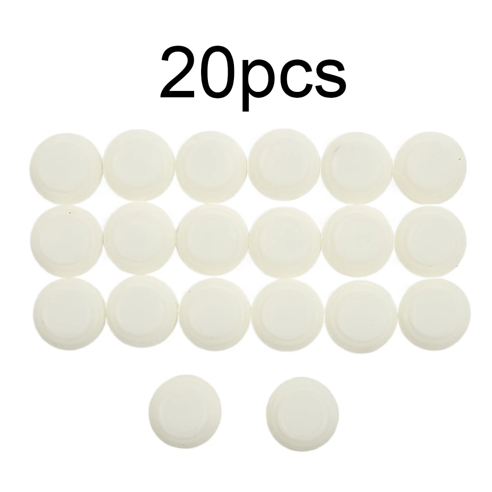 

20 PCS 2.8cm Car Door Anti-Shock Protector Pad Sticker Shock-Absorbing Gasket Silicone Durable Car Truck Hood Accessories