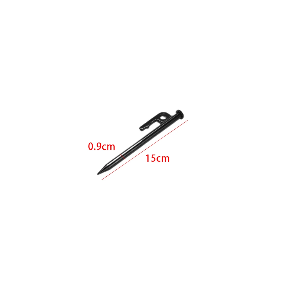 

Ground Nail Tools 15/20/25/30/35/40cm Beach Camping Canopy Ground Nail Stakes Peg 105/165/195/225/255g Durable