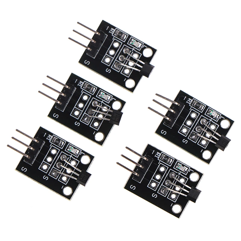 

5pcs KY-003 A3144 Standard Hall Magnetic Sensor Module Works For Arduino Boards