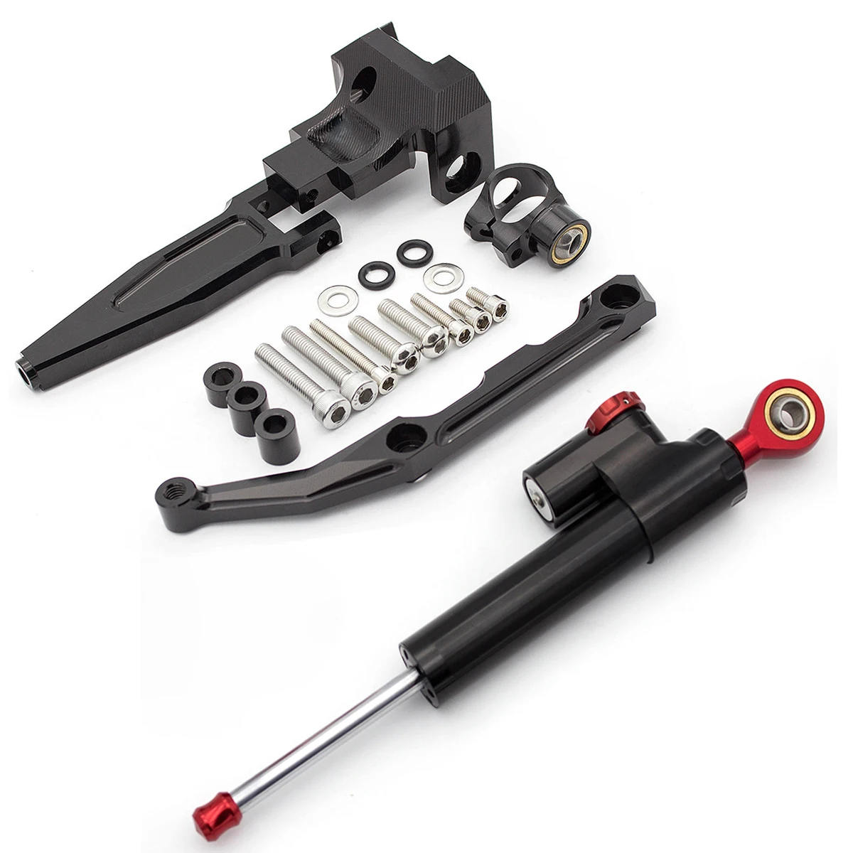 

Углеродный стабилизатор рулевого управления для мотоцикла Yamaha Tracer 900 900GT GT, комплект поддержки кронштейна для направления демпферов