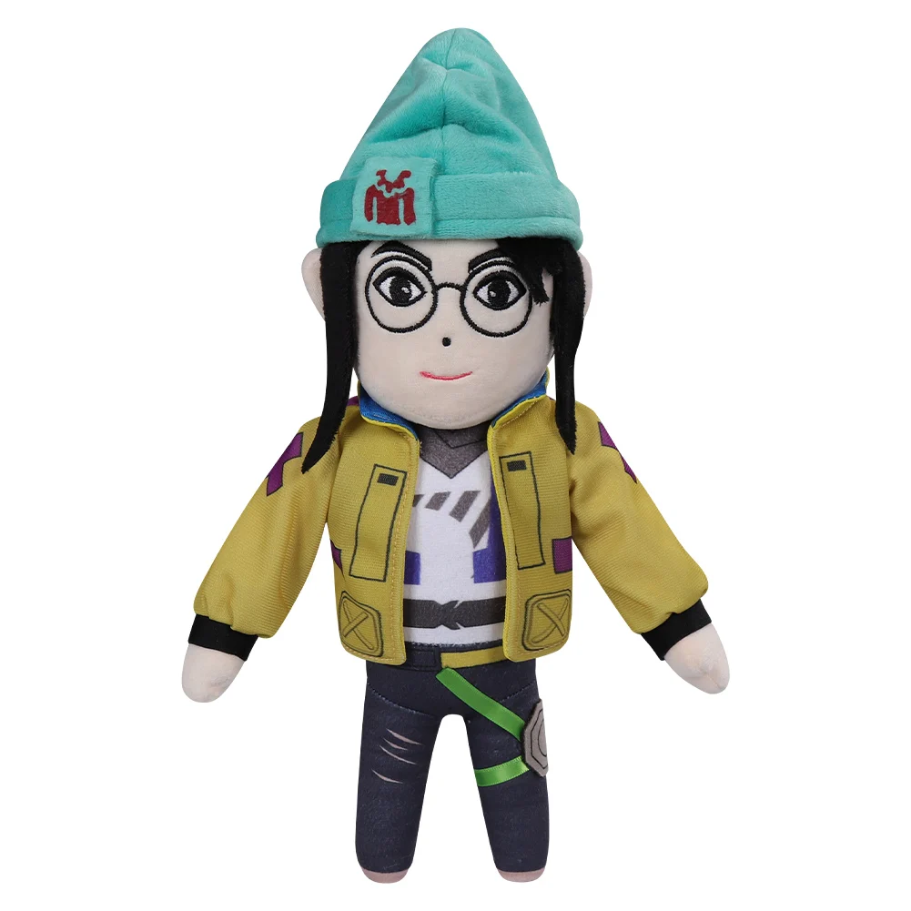 Плюшевые игрушки для косплея Valorant Kiljoy Мультяшные мягкие куклы талисманы детей