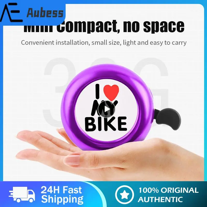 

Electric Mountain Bike Bell Portable Bicycle Handlebar Bell Waterproof Rust-proof Handlebar Bell Bike Road Bike Durable Warning
