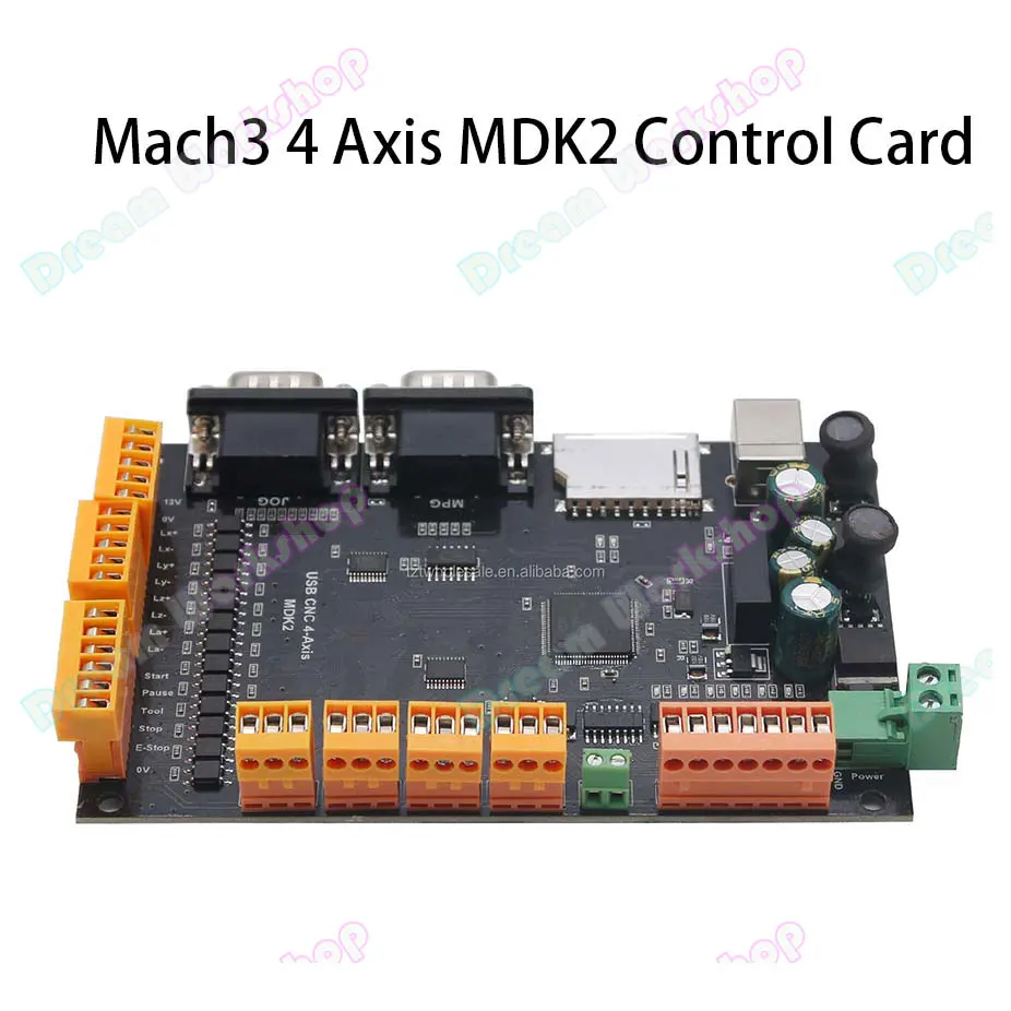 MDK2 PALNT 4-осевая USB-плата управления гравировальной машиной, автономный контроллер заменяет карту MACH3