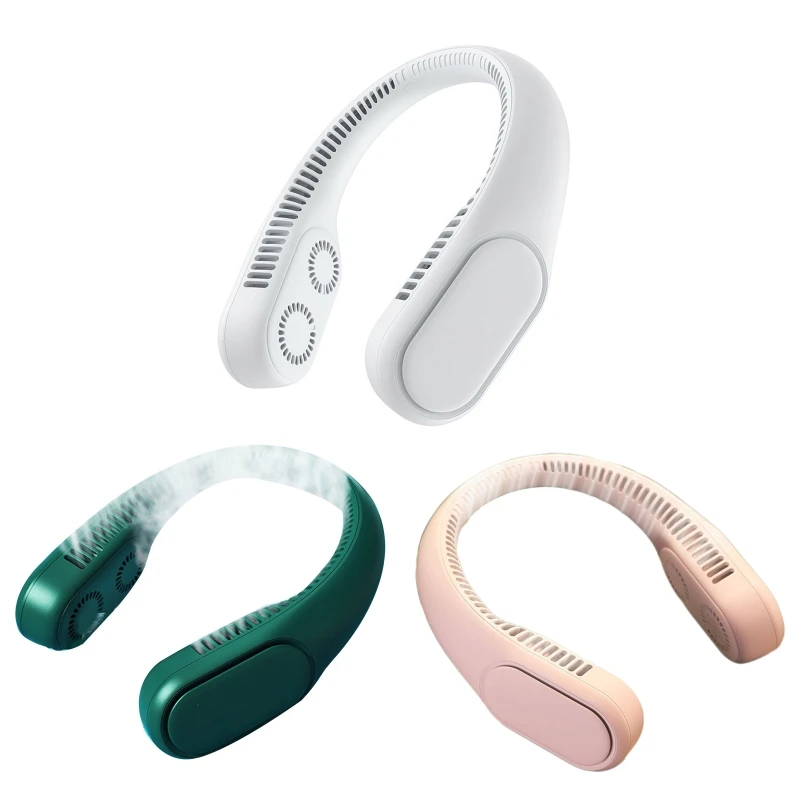 

Портативный шейный вентилятор, персональный подвесной шейный спортивный вентилятор, перезаряжаемый 3 скорости