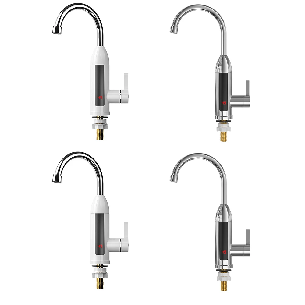 

Electric Kitchen Instant Heating Faucet 3000W Water Heater 220V Hot Cold Mixer Tap 360 Degree Rotation Kitchen Bathroom Supplies